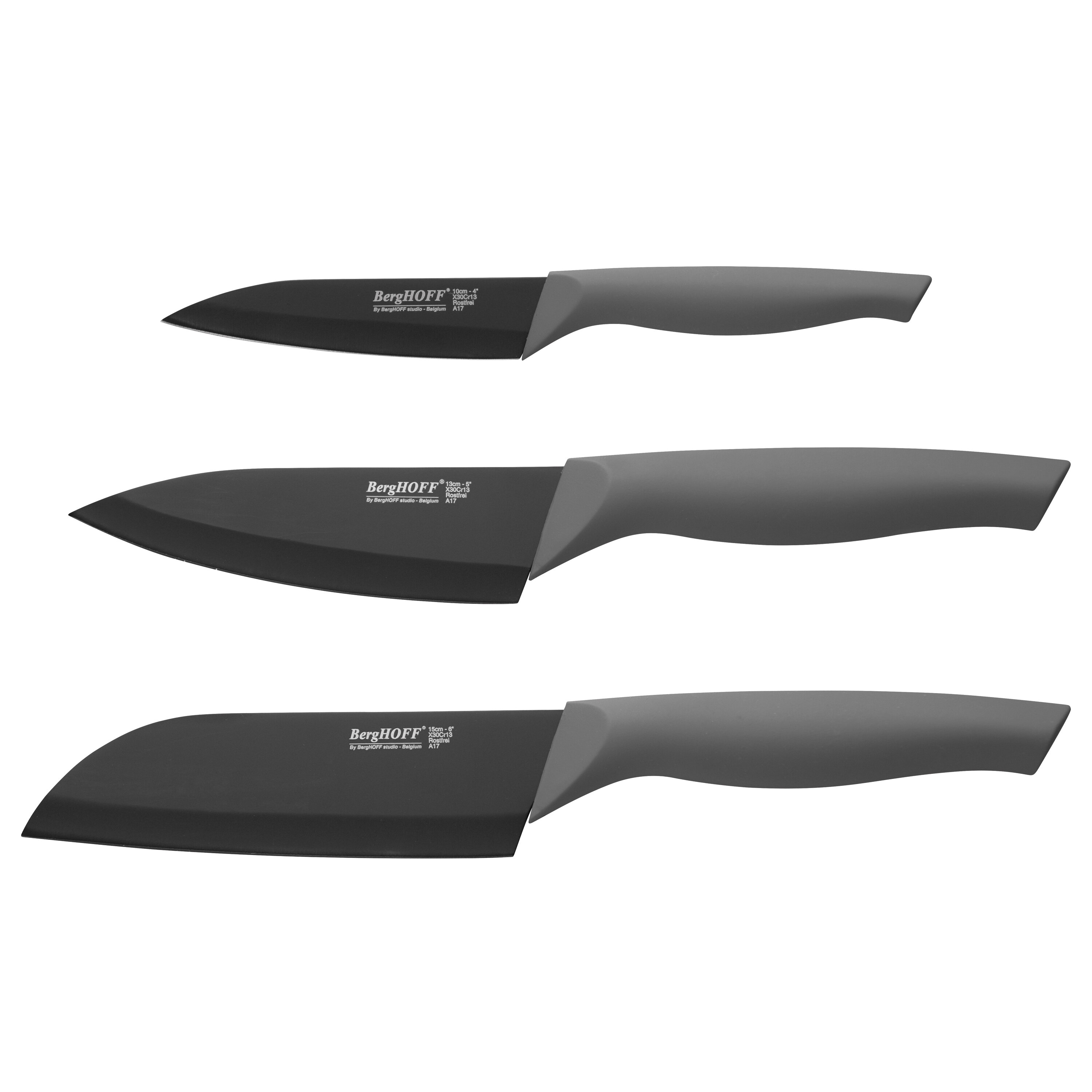 Essential Set Vegetable Knives, 3 Pieces