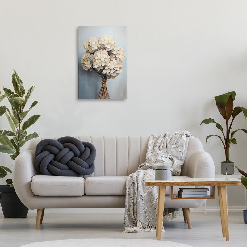 "Bundle of Hydrangea", art mural sur toile par Petals Prints Design, H 30 po x l 20 po