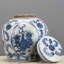 Handmade Porcelain China Ginger Jar