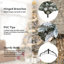 Arbre de Noël avec lumières épinette réaliste Lelaina-613183736