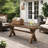 Hoisington Solid Wood Bench-805224706
