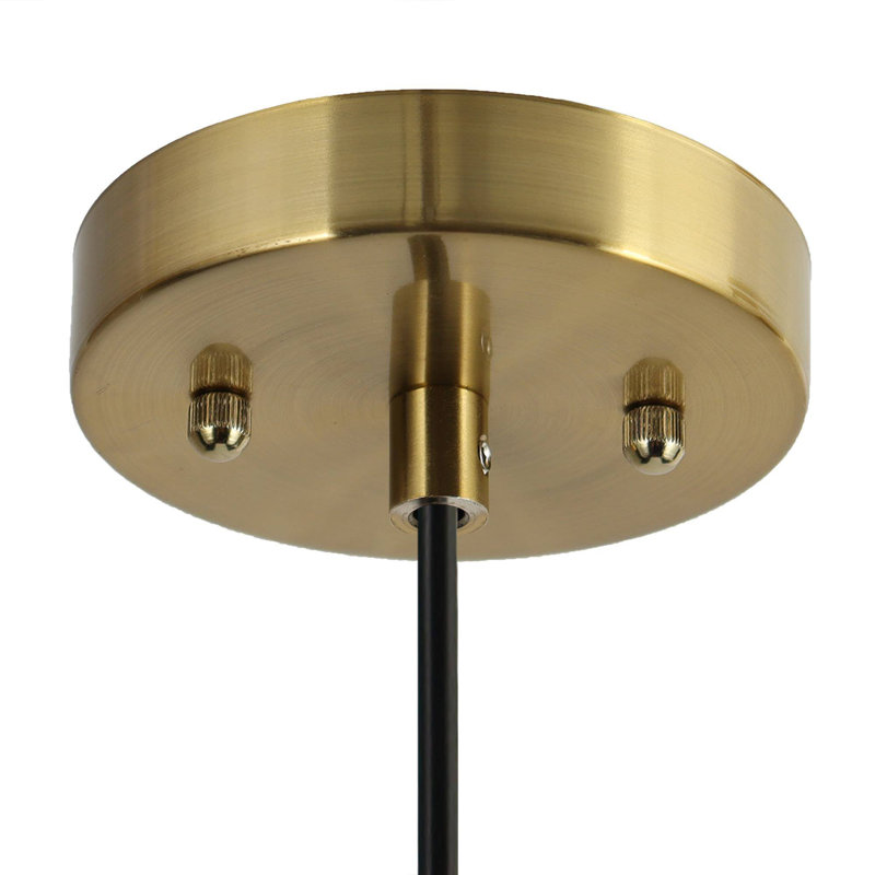 Luminaire suspendu en laiton 1 lumière Zaahirah