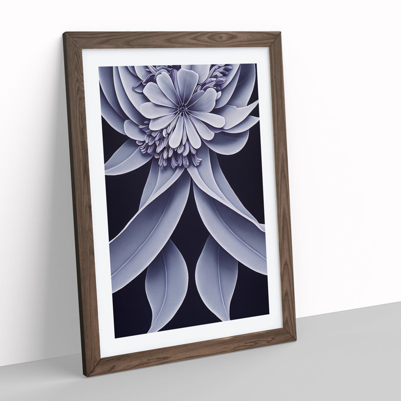 The Dignified Flower - Framed Print