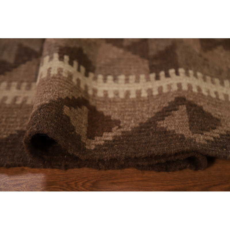One-of-a-Kind 4'11'' X 6'7'' New Age Wool Area Rug in Brown