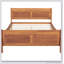 Lit plateforme en bois avec tête de lit et lattes en bois-377634900-377634921