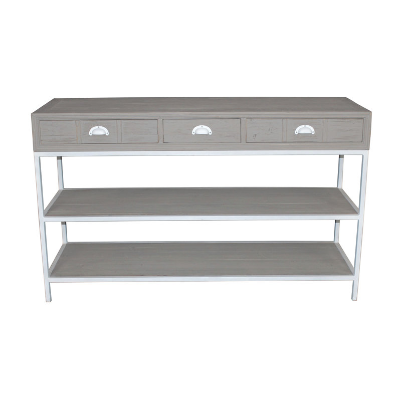 Console en bois massif Zubia