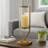 Modern Cylindrical Pillar Candle Holder for Tabletop Decoration - Decorative Metal Candlestick Holder for Living Room Accent-447391235-447391244