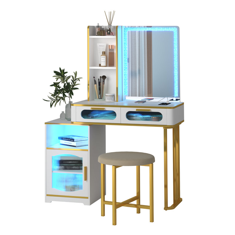 Liston Vanity, White