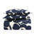 Marimekko Unikko Cotton Blue Duvet Cover Set-71198522-67154072