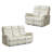 Angellie 2 Piece Genuine Leather Power Reclining Living Room Set, 2 Piece Sofa Set With USB Port-99424048