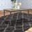 Kamdon Solid Wood Top Metal Base Dining Table