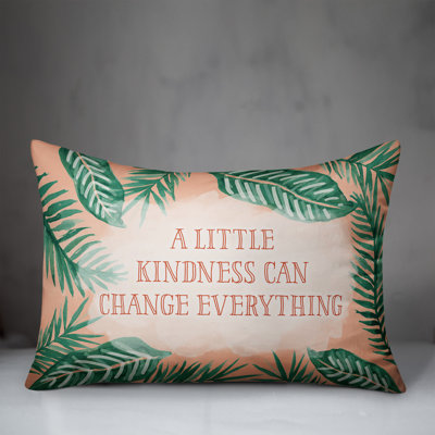  Kindness Rectangular Pillow Cover & Insert