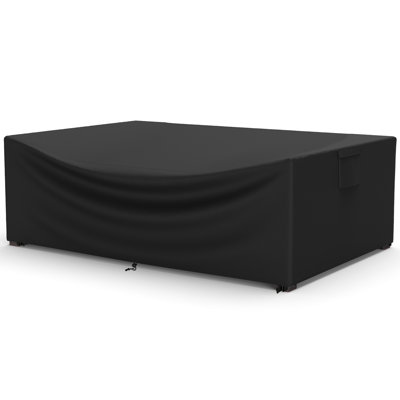 Heavy Duty Patio Furniture Cover for Garden and Deck Waterproof Rectangular Outdoor Furniture Cover by Latitude Run
