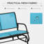 Banc oscillant pour 2 personnes Outsunny-107144954