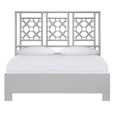 Lattice Back Platform Bed