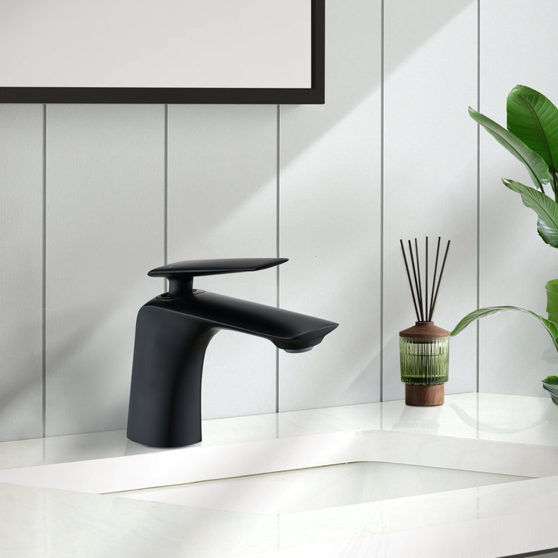 Bathroom Faucet, Matte Black