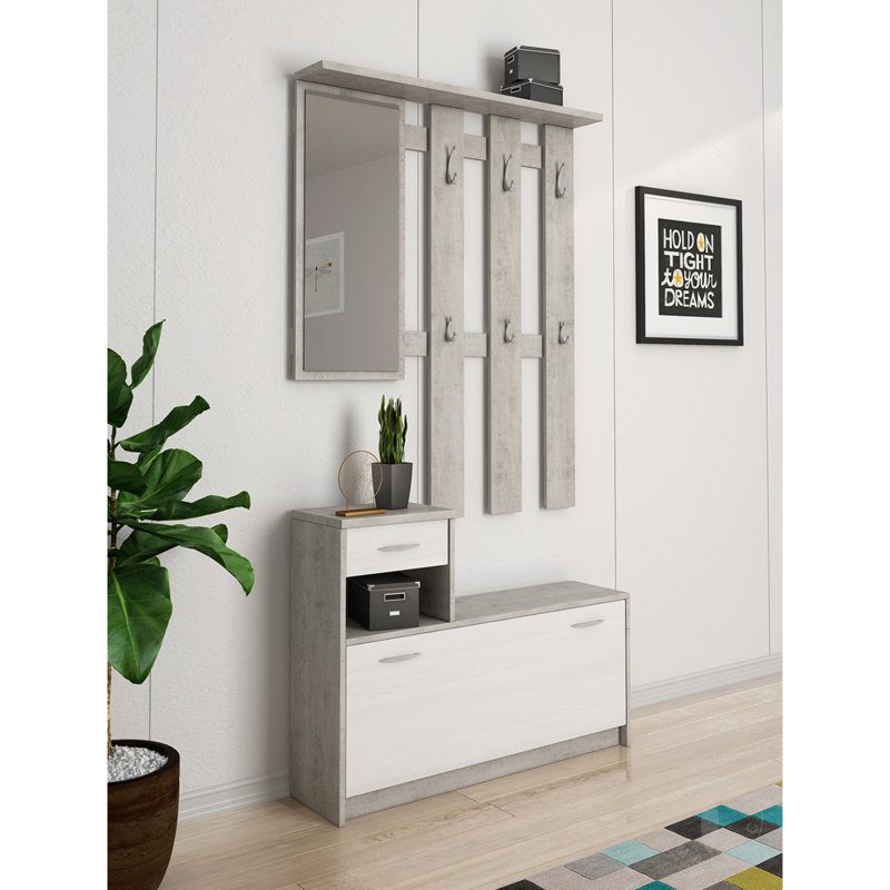 0cm W Manufactured Wood Shelving Unit