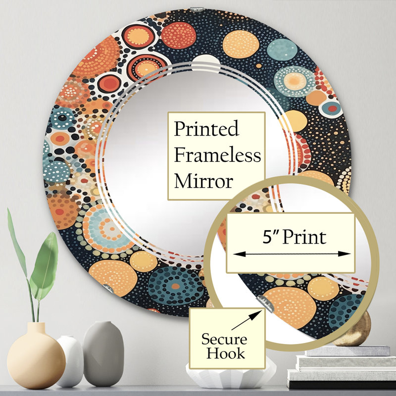 Miroir Warnie, 24 po x 24 po