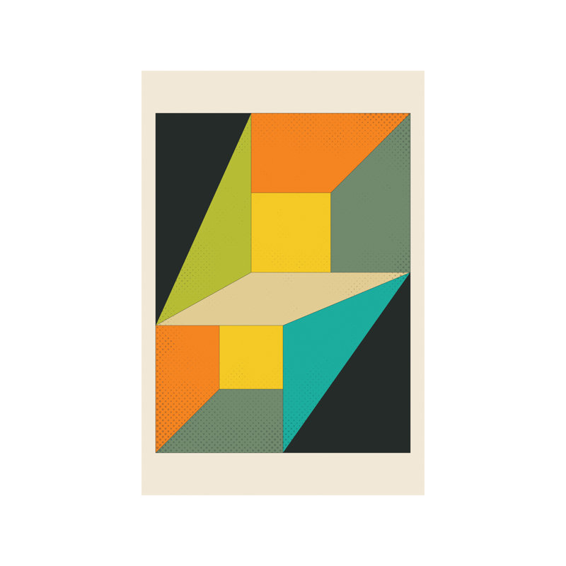 Deja Vu by Jazzberry Blue - Print on Canvas, Wrapped Canvas, 66.04 cm H x 45.72 cm W x 3.175 cm D