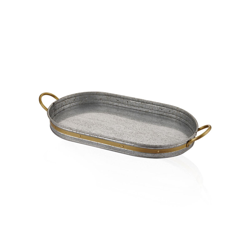 Aubepine Steel Decorative Tray