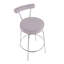  Tabouret de comptoir pivotant en tissu 25,5 po Kayson-1125779497