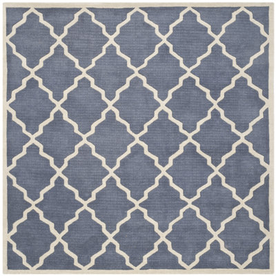 Carolene Hand Tufted Wool Geometric Rug