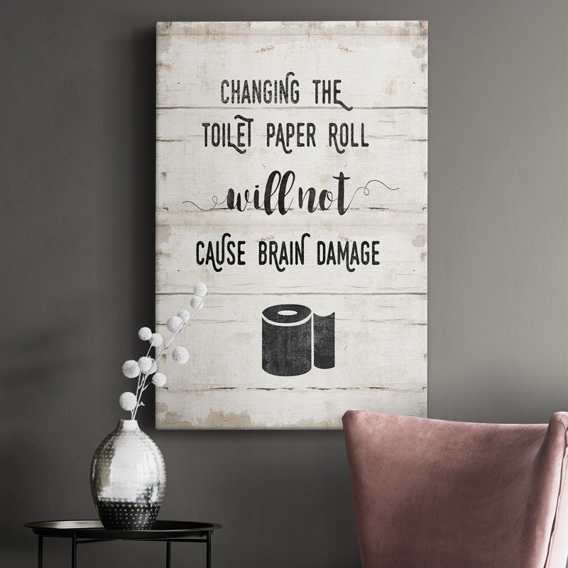 " Changing The Roll ", 27" H x 18" W x 1.5" D