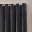 Heavy Chenille Room Darkening Eyelet Curtains-91668112-91668128
