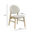 Upholstered Solid Wood Dining Chair-121600700-121600701