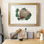 Protea N70, reproduction encadrée de qualité supérieure - prête à être accrochée-351619402-351619405