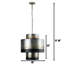 Grand luminaire suspendu 4 lumières Cannery-962910013-962910012
