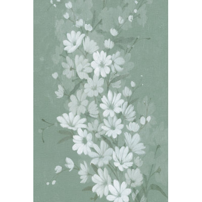 Tasiya Sage Shadows II by Grace Popp - Wrapped Canvas Print