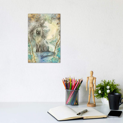 Playing With Shadows by Stephanie Law - Wrapped Canvas Painting