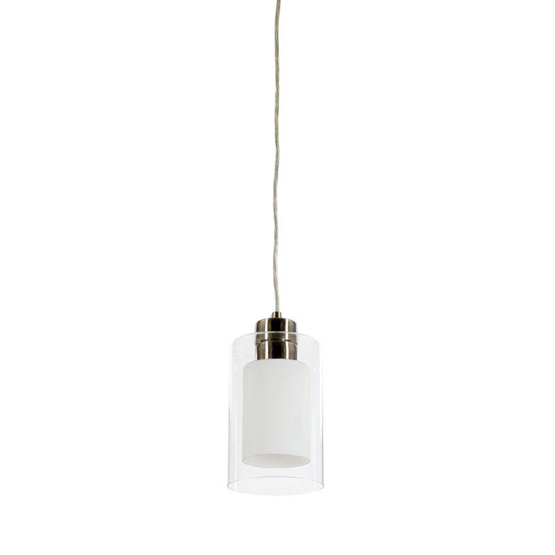 Luminaire suspendu cylindrique à 1 lumière Mushir