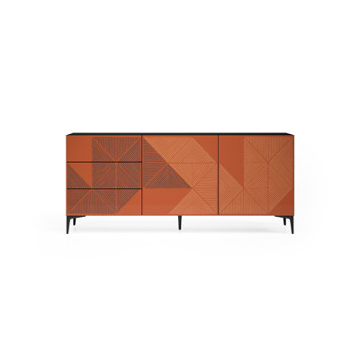 Hutsell 2 - Door Rectangle Accent Cabinet