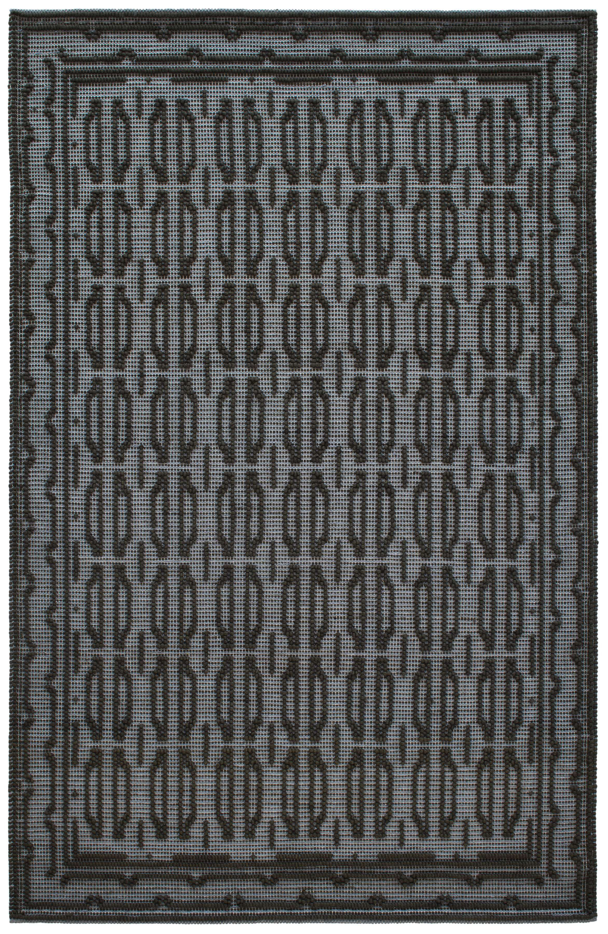 Dash and Albert Rugs Campbell Iron Handwoven Wool Rug | Wayfair