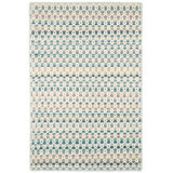 Poppy Blue Handwoven Wool Rug