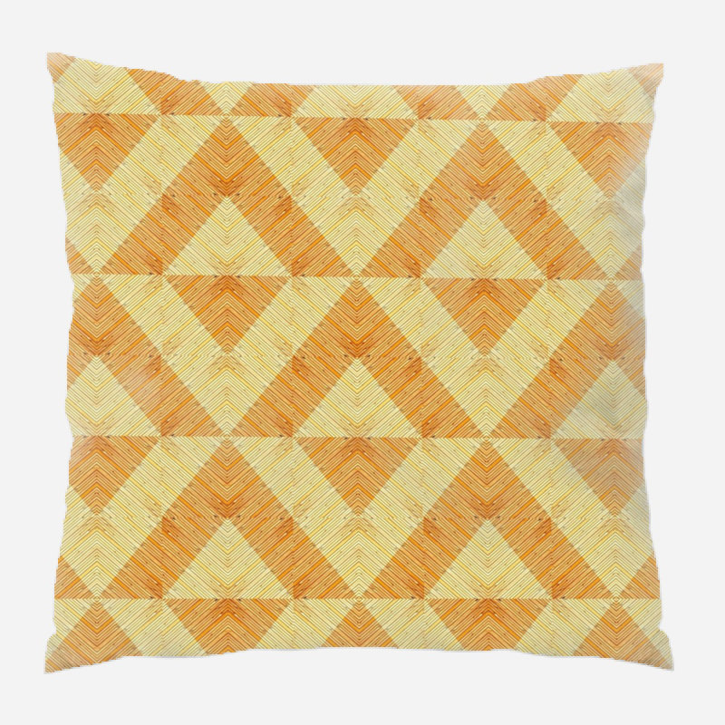 Coussin décoratif en bois