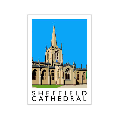 Sheffield Cathedral by Richard O'Neill - Print