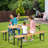 Rodriguez 4 - Person Patio Dining Set with Rectangular Table