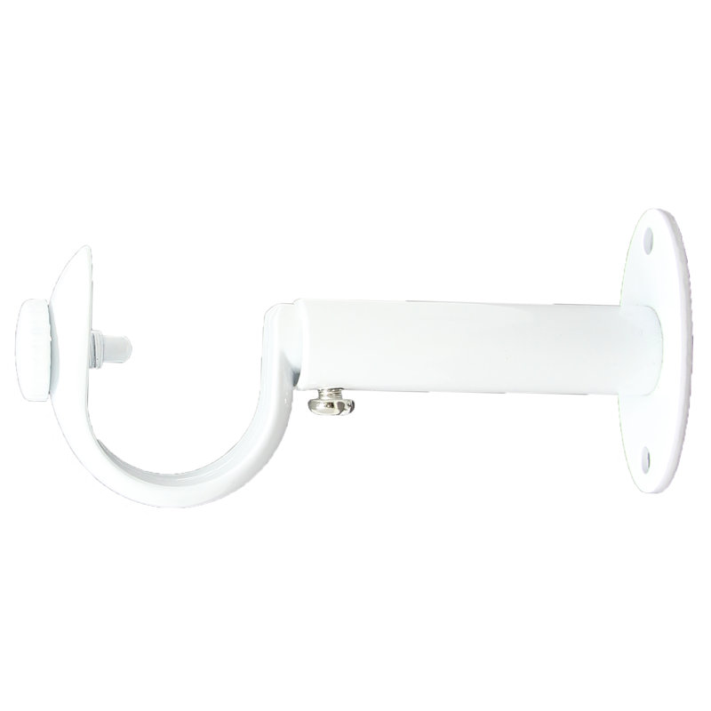 Pesina Zinc Cast Mounting Bracket, Glossy White