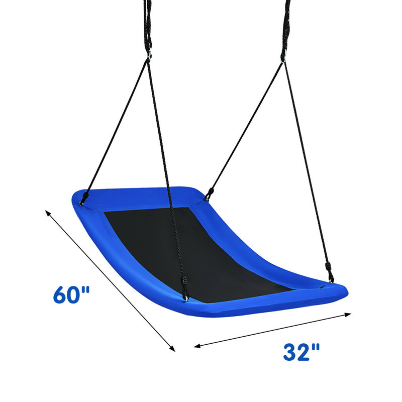 Siège de balançoire en tissu, Bleu
