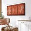 Impression sur toile rouge-98865308