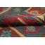 Tapis géométrique en laine Kilim