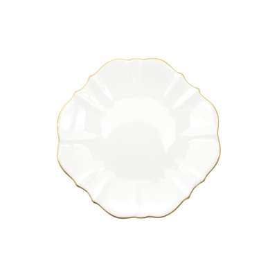 Assiette à salade en porcelaine tendre 8,5 po Amelie