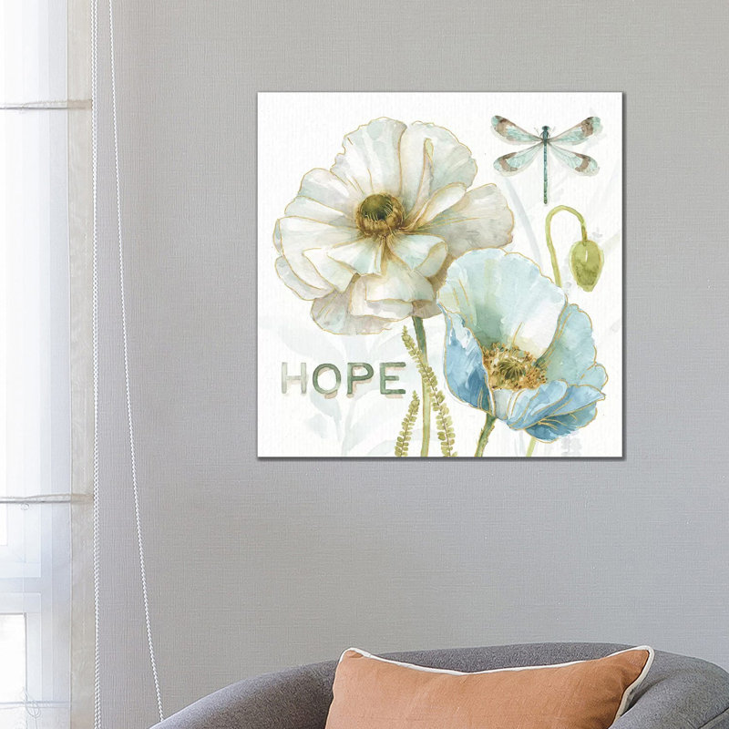 My Greenhouse Flowers Hope by Lisa Audit - Wrapped Canvas Painting, 66.04 cm H x 66.04 cm W