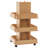 Utility Cart with Shelf and Universal Wheels, 3-Tier Tool Storage Trolley-78545089
