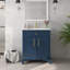 Ensemble de meuble-lavabo moderne 27,8 po avec surface peinte