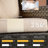 9 - Person Patio Furniture Sofa with Swivel Rockers , Outdoor Wicker Rattan High Back Sofa with Cushions, All Weather Sofa with Ottomans for Garden Backyard-892407842