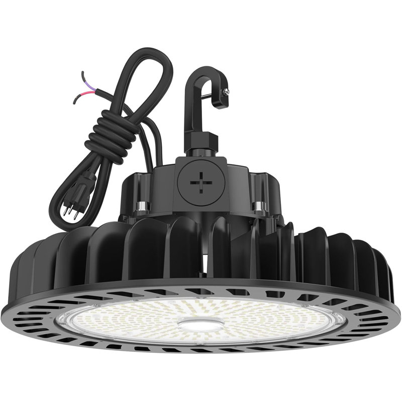 Luminaire à DEL haute hauteur, 29 000LM (200W), à intensité variable, 5000K, homologué UL, crochet américain inclus, remplacement pour 850W MH / HPS